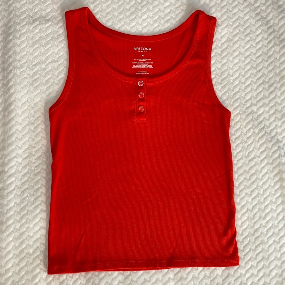 Arizona Jean Co Red Tank